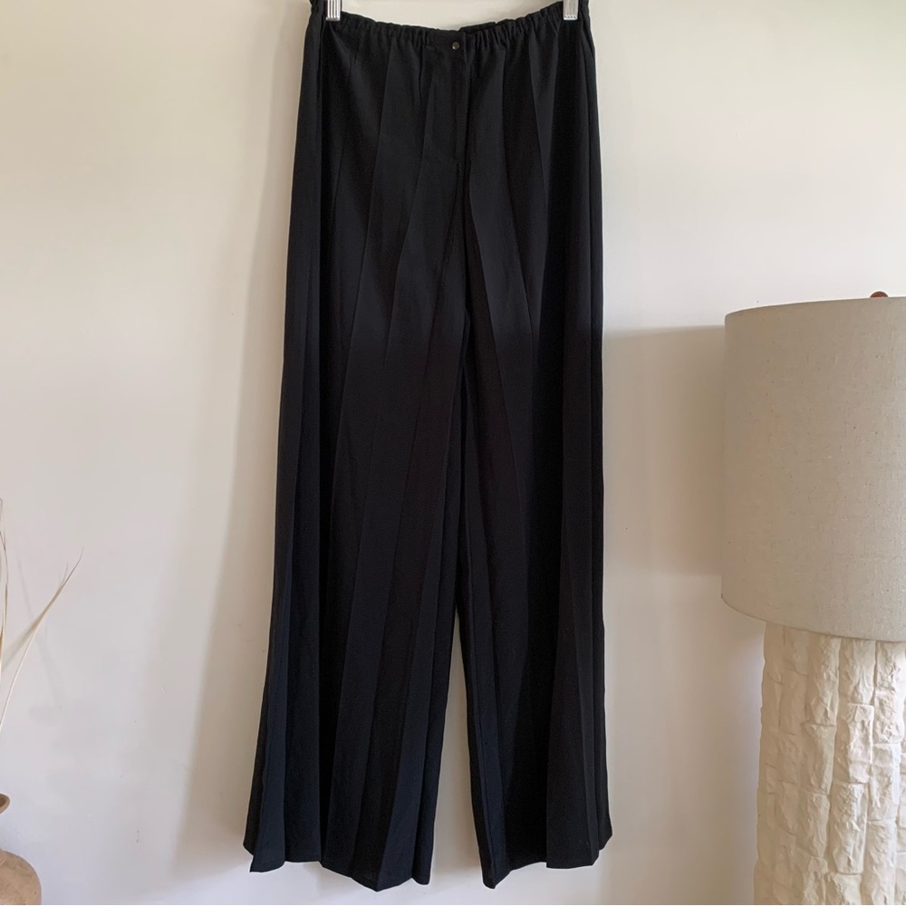 Babette Black Wide Leg Pants with Flowing Silhouette